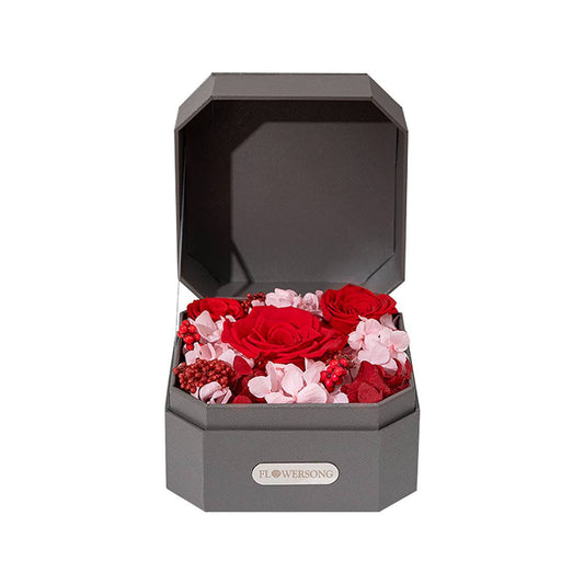 Vintage Everlasting Rose Gift Box - Flowersong | Preserved Roses in Full Bloom