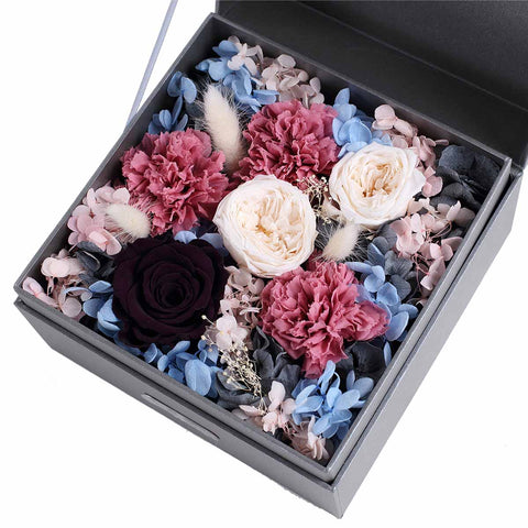 Cherry Blossom Elegance Box - Flowersong | Preserved Roses in Full Bloom