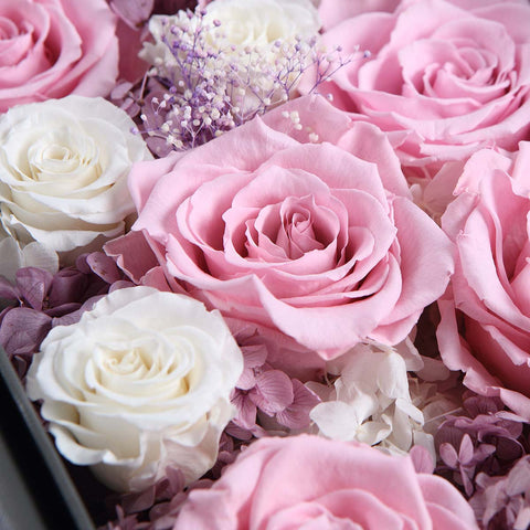 Enhanced Roses Enchanted Rose Symphony - Flowersong | Preserved Roses in Full Bloom