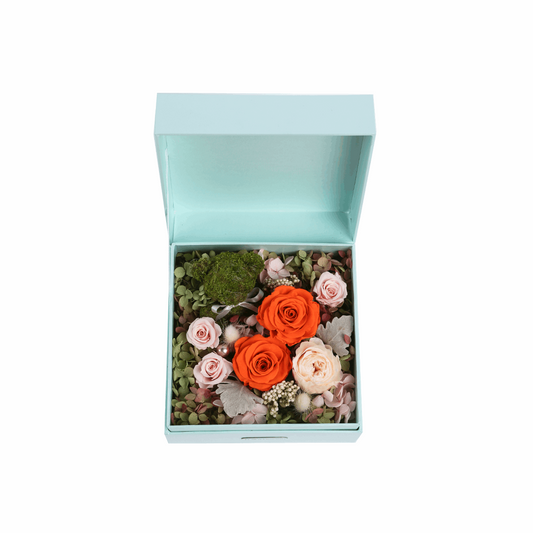 Floral Victoria Forever Roses Box - Flowersong | Preserved Roses in Full Bloom
