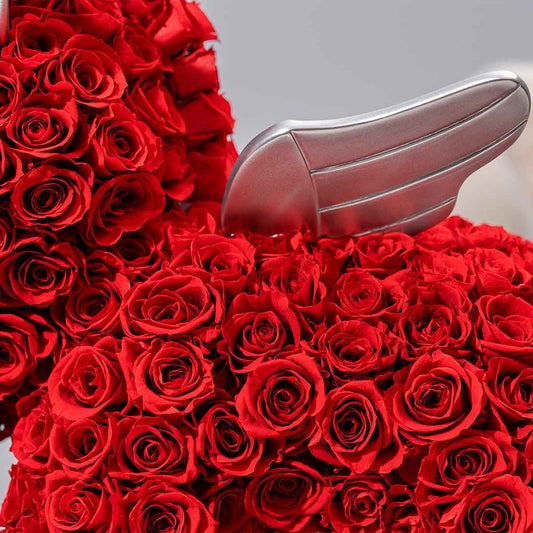 Unicorn Magic Red Forever Roses - Flowersong | Preserved Roses in Full Bloom